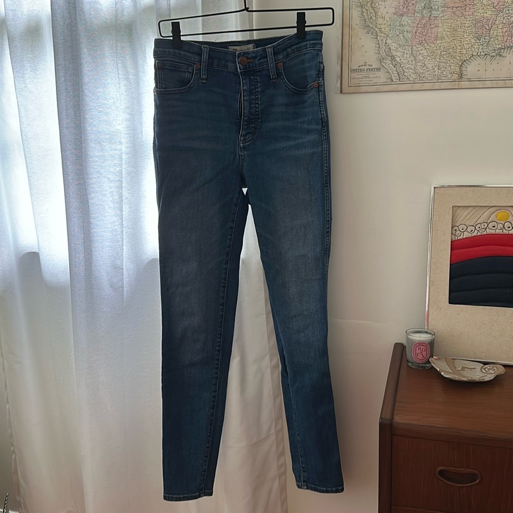 Madewell stretch skinny jeans size 27T